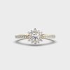 Starlit Sparkle Solitaire Diamond Ring