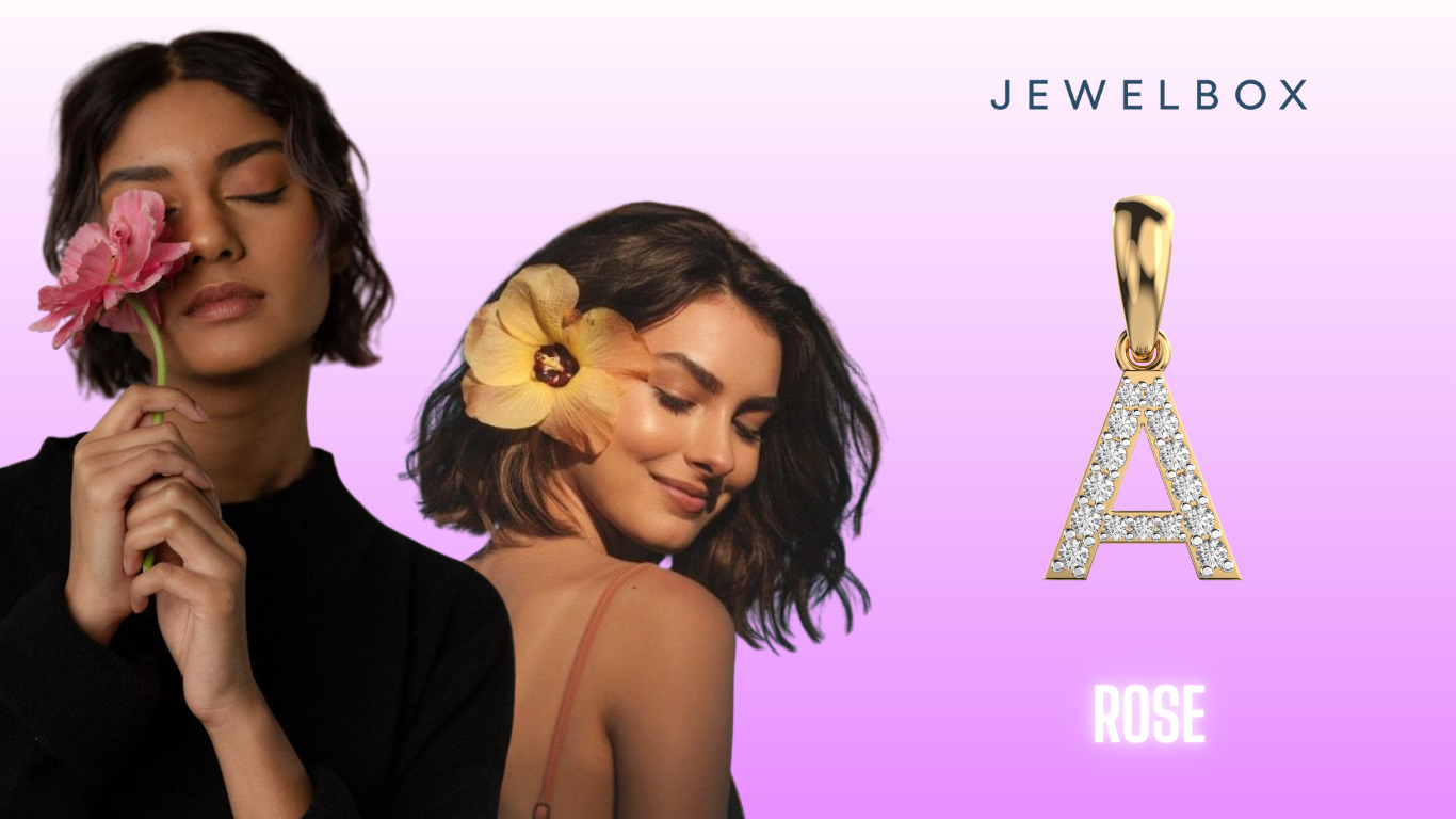 Personalised Initial Pendants to Add a Unique Touch: Adorable ‘A’ Pretty Diamond Pendant Without Chain