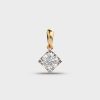 Minimal Romance Diamond Pendant without Chain
