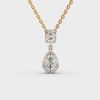 Drops of Royalty Diamond Pendant with Chain