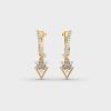Her Story Diamond Drop Dangler Earrings