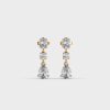 Heavens Song Diamond Drop Earrings