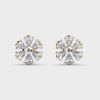 Radiance of Petals Diamond Earstuds