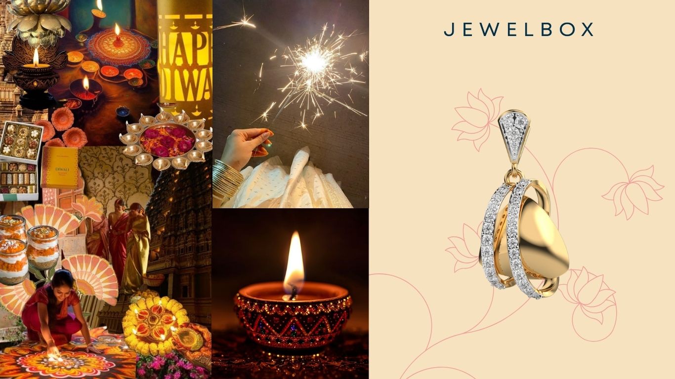 Algerian Love Knot Diamond Pendant Without Chain, Simplistic And Ideal For Dhanteras 