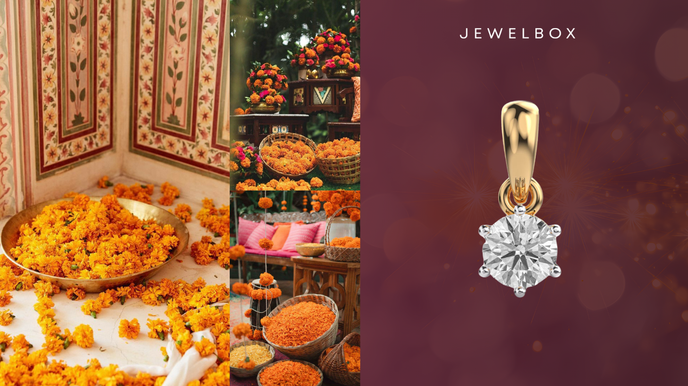 A Sentimental Treasure for a Wedding jewellery gift: Dainty and Cute Blossom Diamond Ring