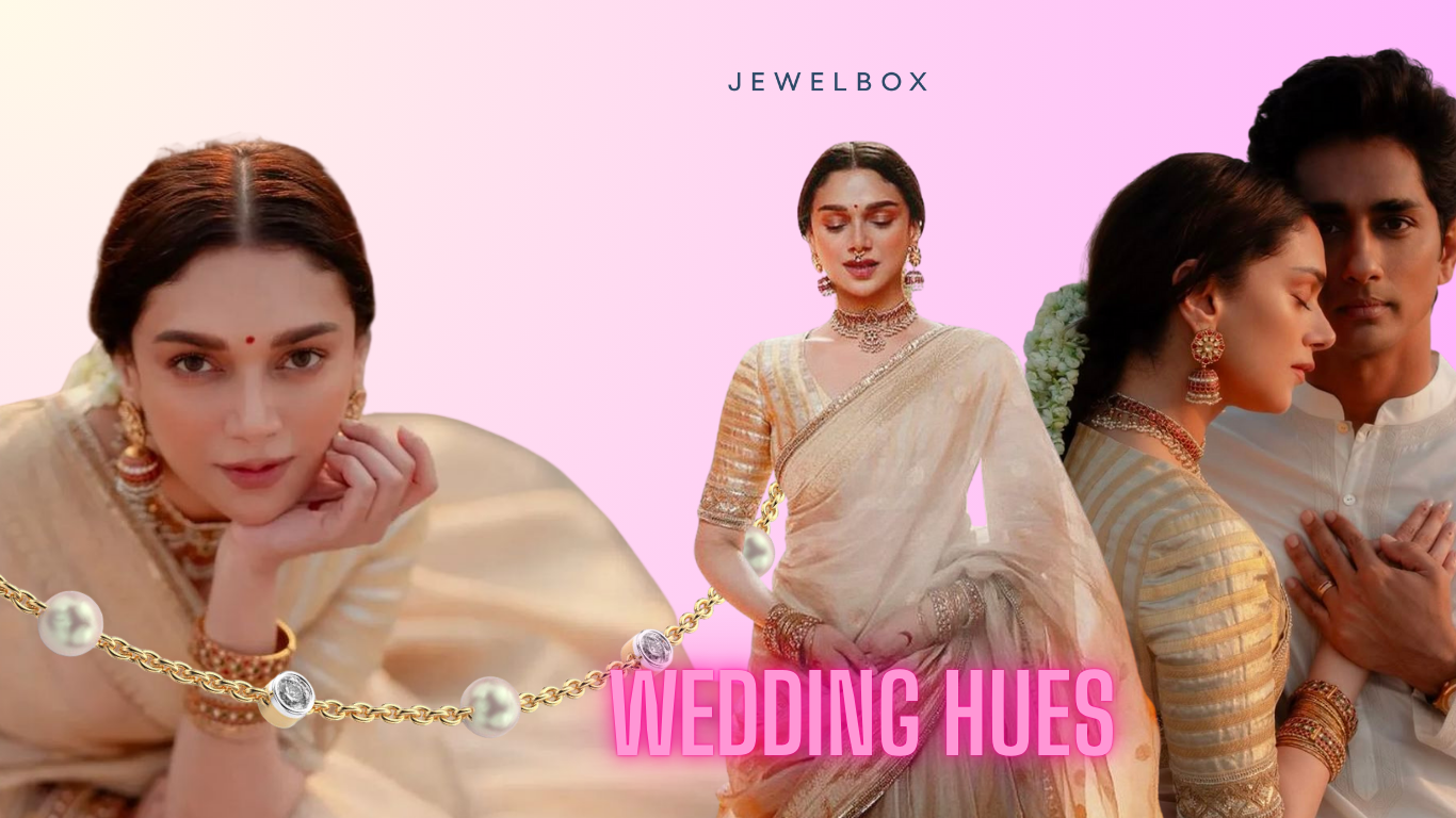Refined Minimalist Bollywood Bridal Radiance: Queen Of Sea Pearl And Diamond Necklace 