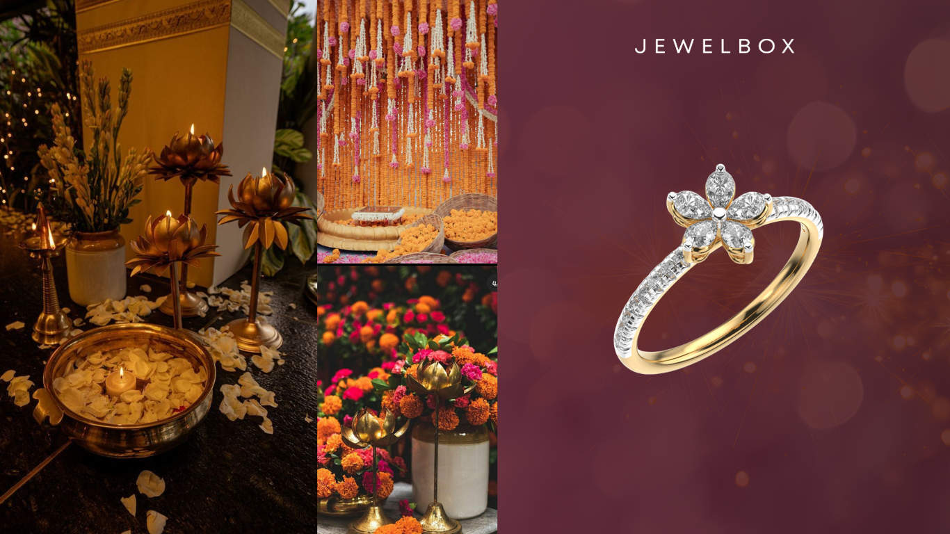 Wedding Jewellery Gifts Under 30K, which is Perfect for All Occasions: Glowing Stackable Vine Diamond Ring