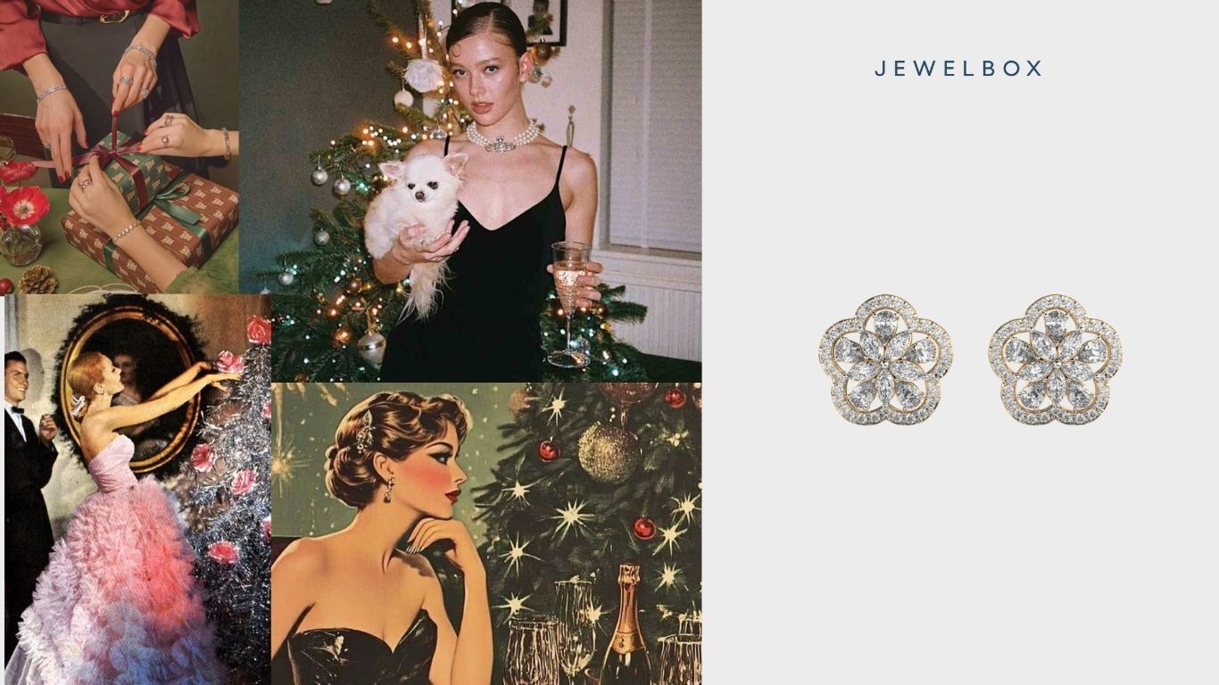 Here's the Top 5 Beautiful Jewellery Gifts for Christmas 2025 ft Jewelbox 5 medieval clover club diamond ear studs