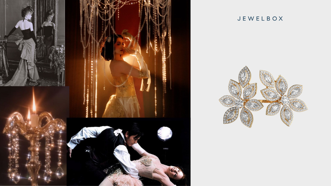 Top 5 Sensational Pieces Inspired by Moulin Rouge ft Jewelbox 2025 7 Leafs of Love Duo Cocktail Diamond Ring