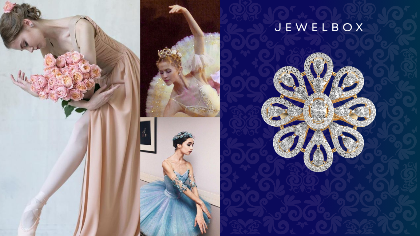 A Nutcracker-Inspired Gorgeous Jewellery Guide for Christmas 2025 8 Full Bloom Azalea Cocktail Diamond Ring