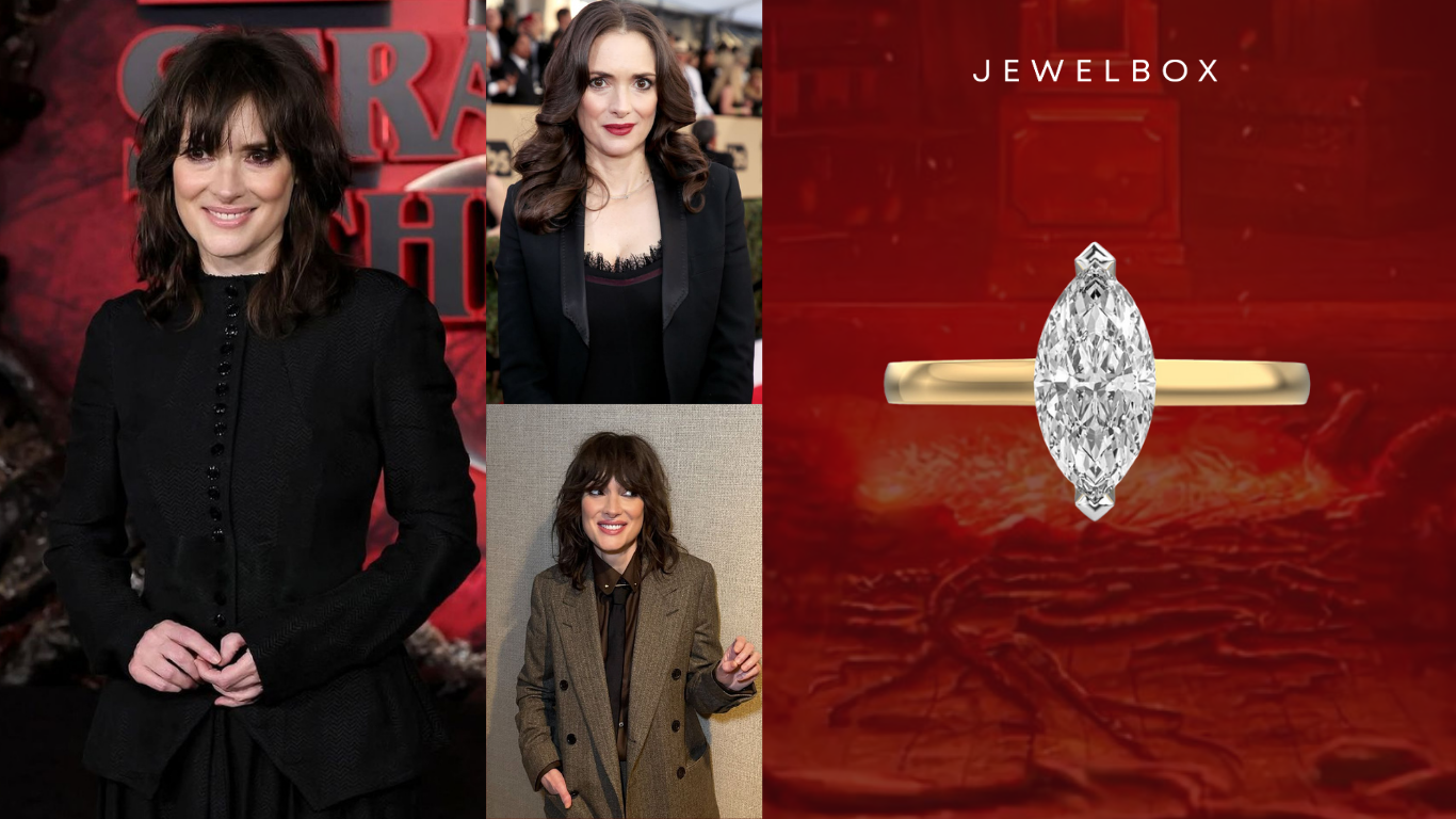 Joyce’s Fierce Protectiveness in Stranger Things: Classic De la Rouge Marquise Diamond Ring